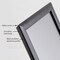 M&T Displays Opti Frame 22 in. X 28 in. Poster Size 1 in. Blk Color Profile, Mitered Corner, w/out Back Support UCP255B022x7000 - alternate 6